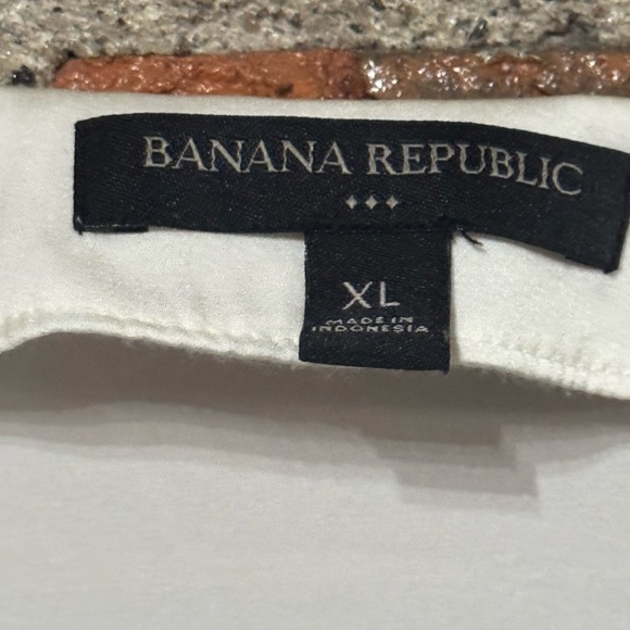Banana Republic XL Elegant White Women's Blouse - Picture 2 of 4
